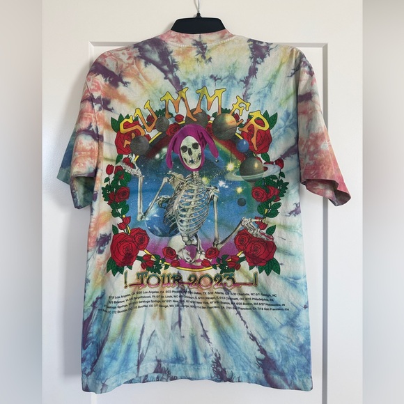 Online Ceramics Grateful Dead “Grateful for the Company” Tie Dye T-Shirt size S - Picture 4 of 11